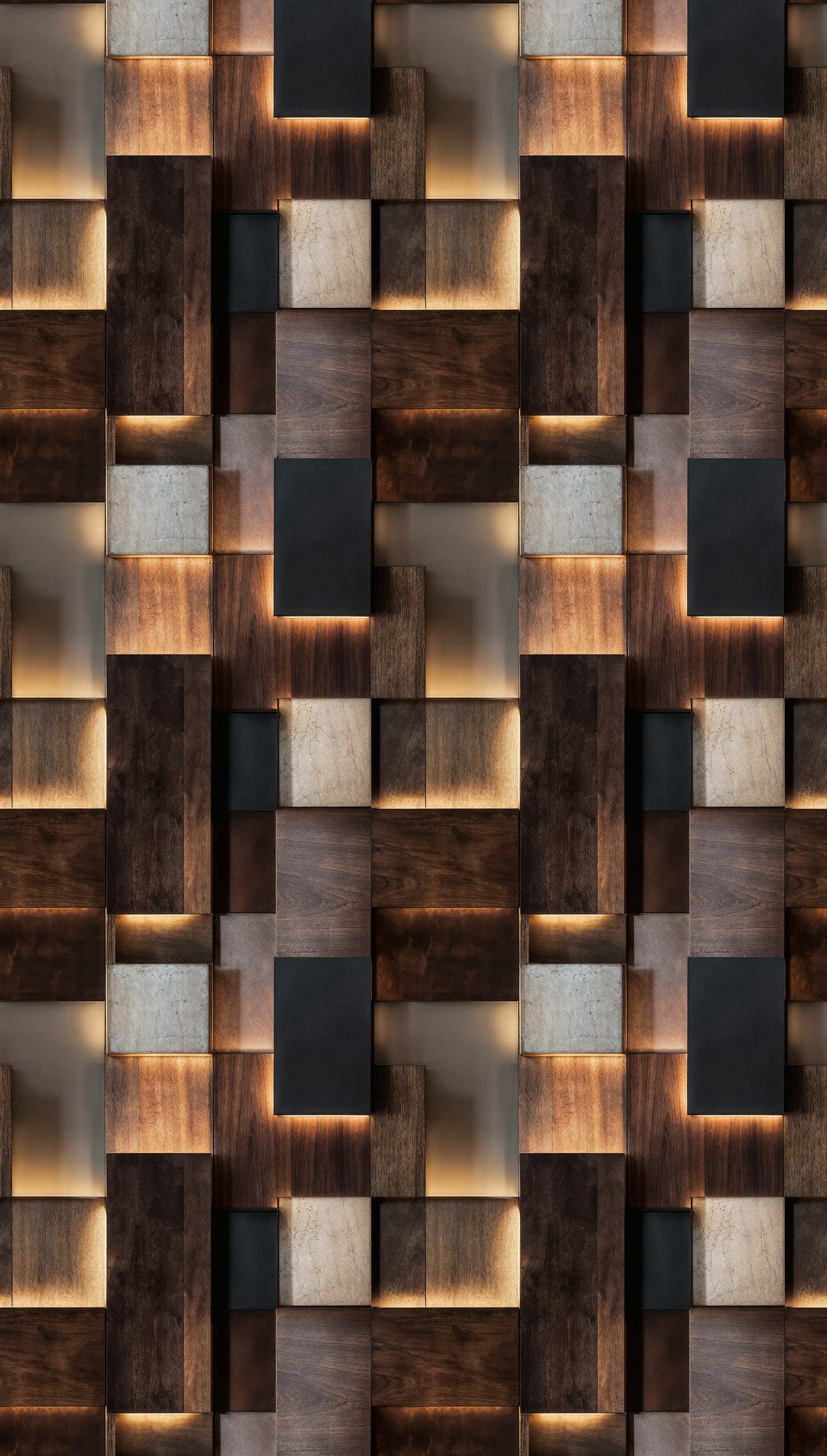 living walls Fototapete The Wall 4 Graphics – Moderne Holzwandverkleidung Vlies-Fototapete, leicht strukturiert, 3D-Optik, Holz, matt, (1 St), Moderne Holzwandverkleidung mit markanter 3D-Wirkung