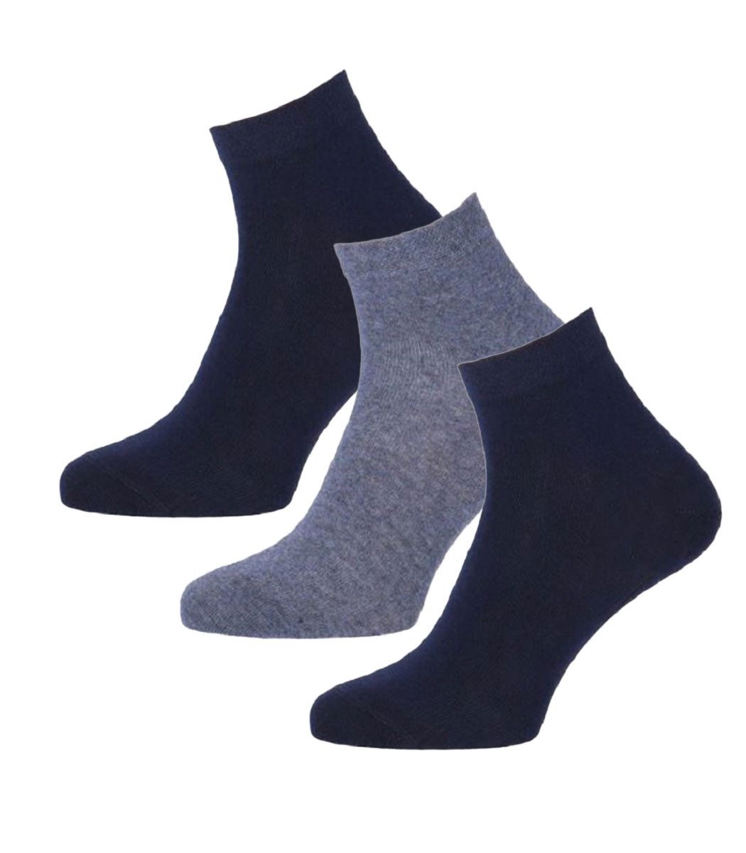 Wilox Kurzsocken DAILY LIFE (Spar-Pack, 3-Paar) aus hautfreundlicher Baumwolle