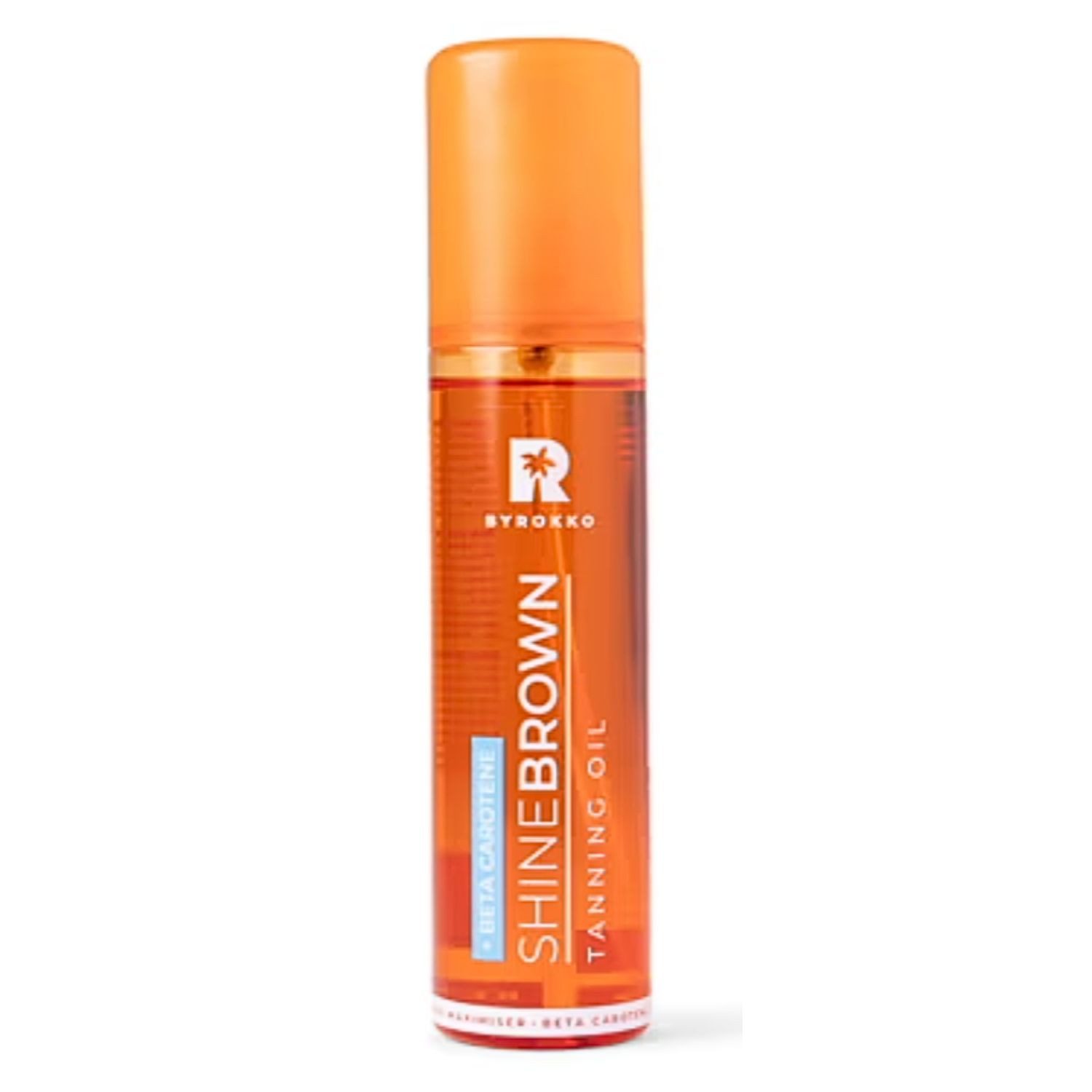 BYROKKO Sonnenschutzöl Byrokko Shine Brown Beta Carotene Bräunungsöl für strahlende Haut, Mit Beta-Carotin für intensive Bräune in Sonne und Solarium