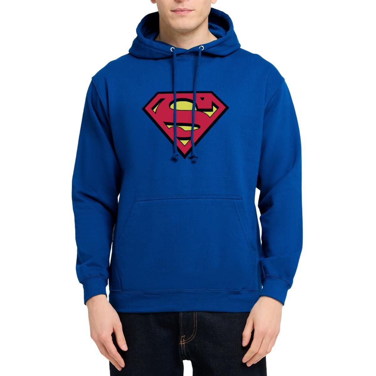 Spreadshirt Hoodie DC Comics Superman Logo Original Karneval Unisex Hoodie (1-tlg)