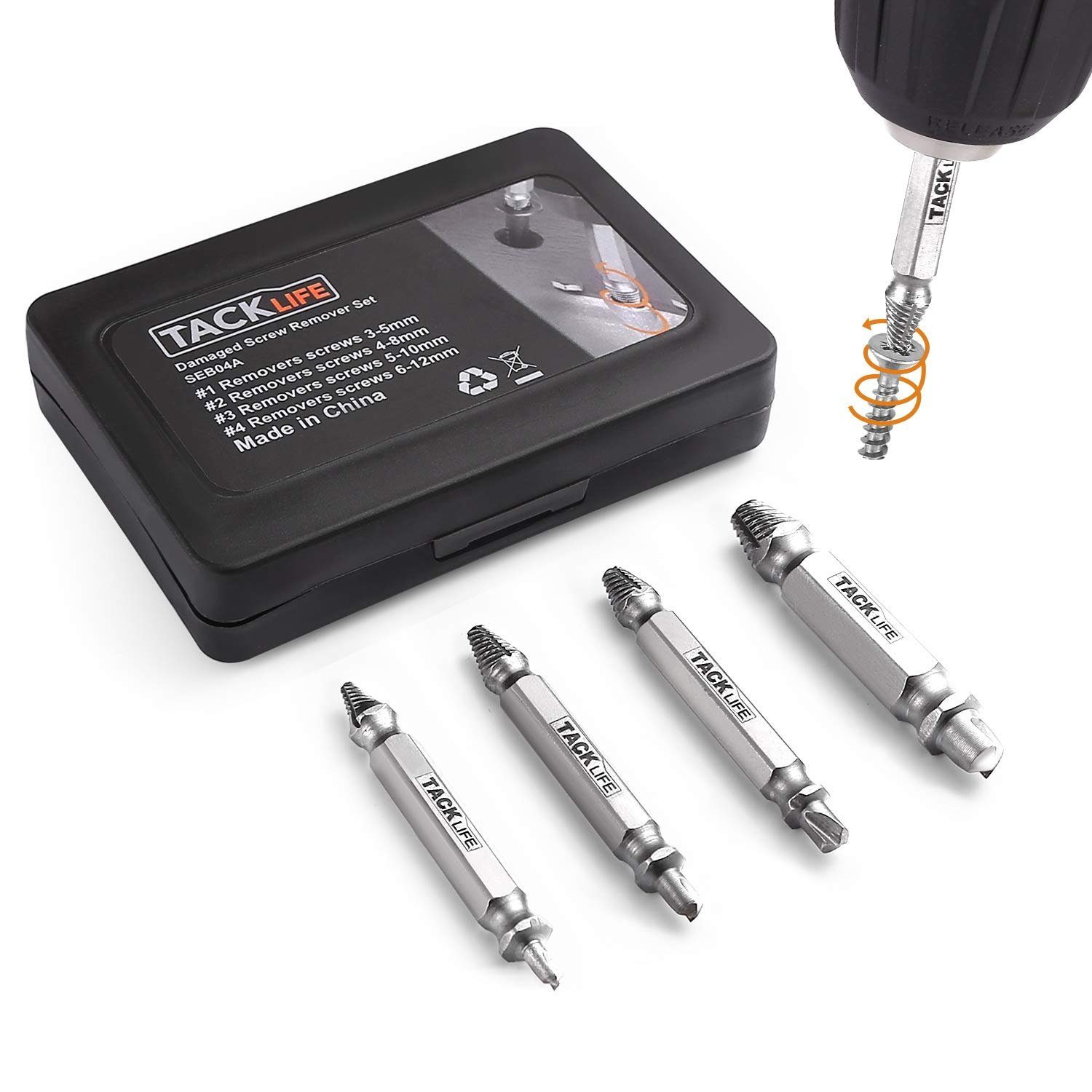 2 Stück Schraubenausdreher HSS 2–3 Mm Von Uxcell Produktbild-Vorschau 3