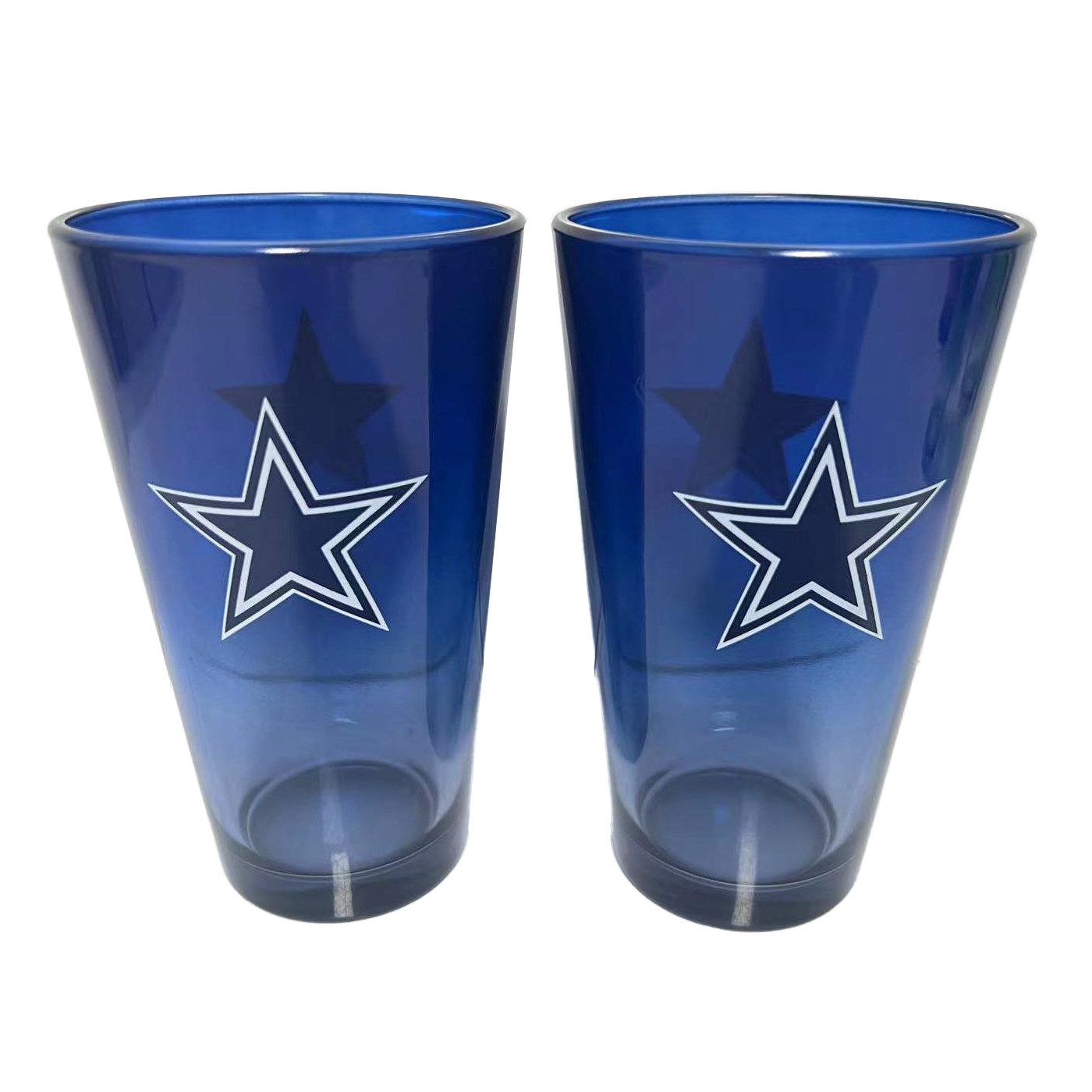Dallas Cowboys Glas Dallas Cowboys Pint Glass 2er-Set, Glas