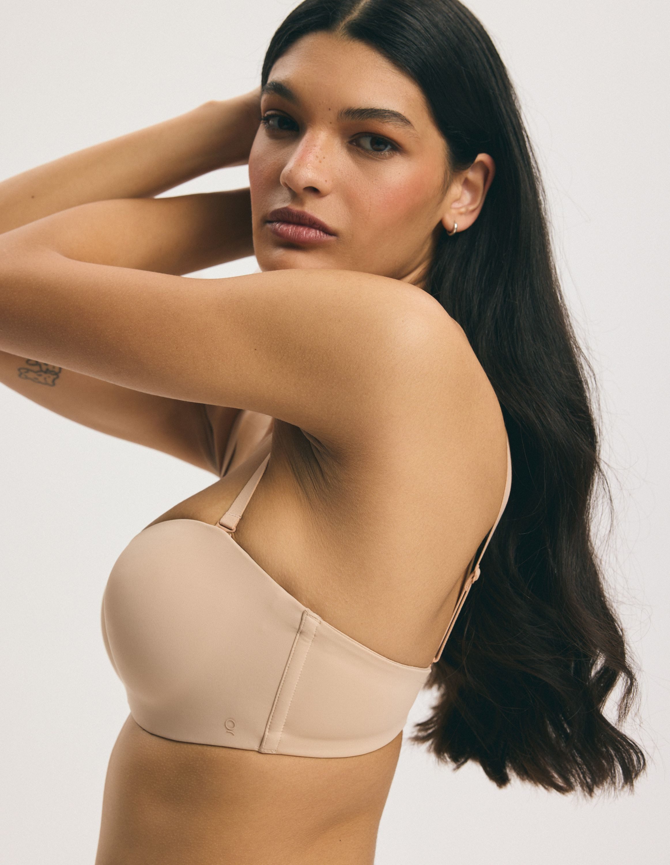 ESOTIQ Push-up-BH Push-up-BH Raffen, Balconette-Cups, abnehmbare Träger