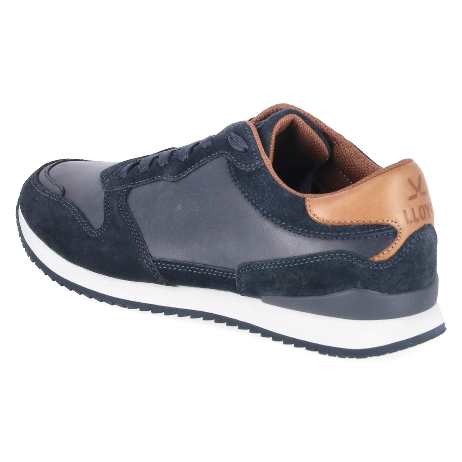 Lloyd Lloyd 1615418 Herren Leder blau Schnürschuh