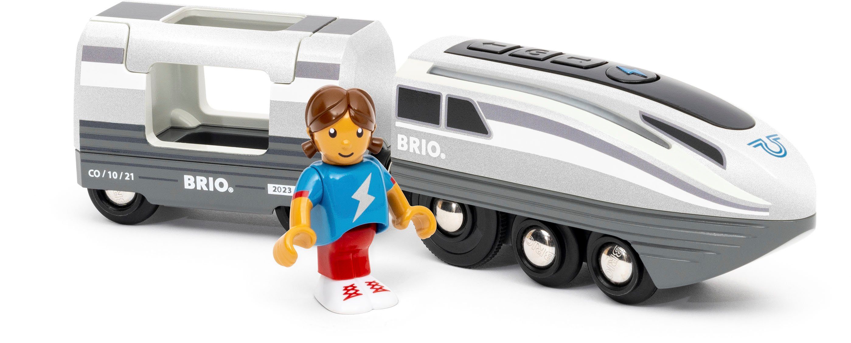 BRIO® Spielzeug-Eisenbahn Turbo-Zug, mit Licht