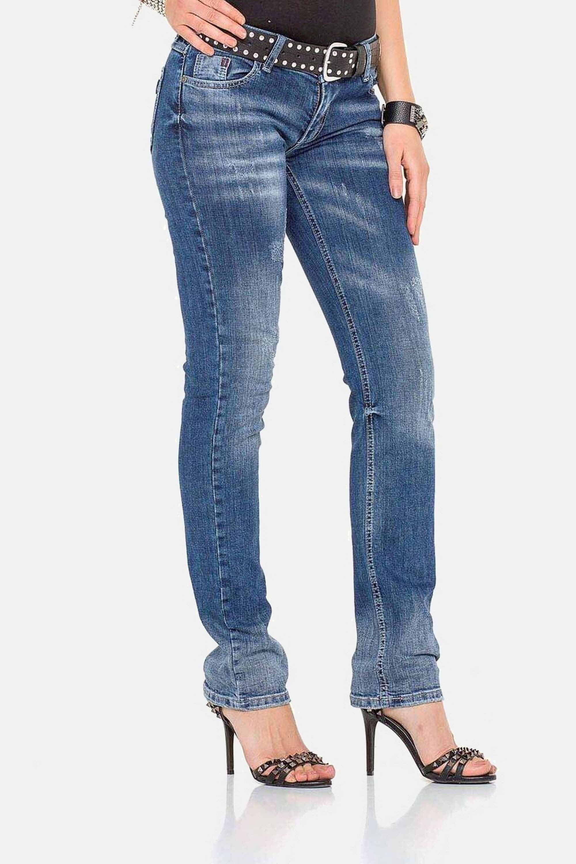 Cipo & Baxx Slim-fit-Jeans Jeans mit 5-Pocket-Look, WD-364 – Bild 5 von 5