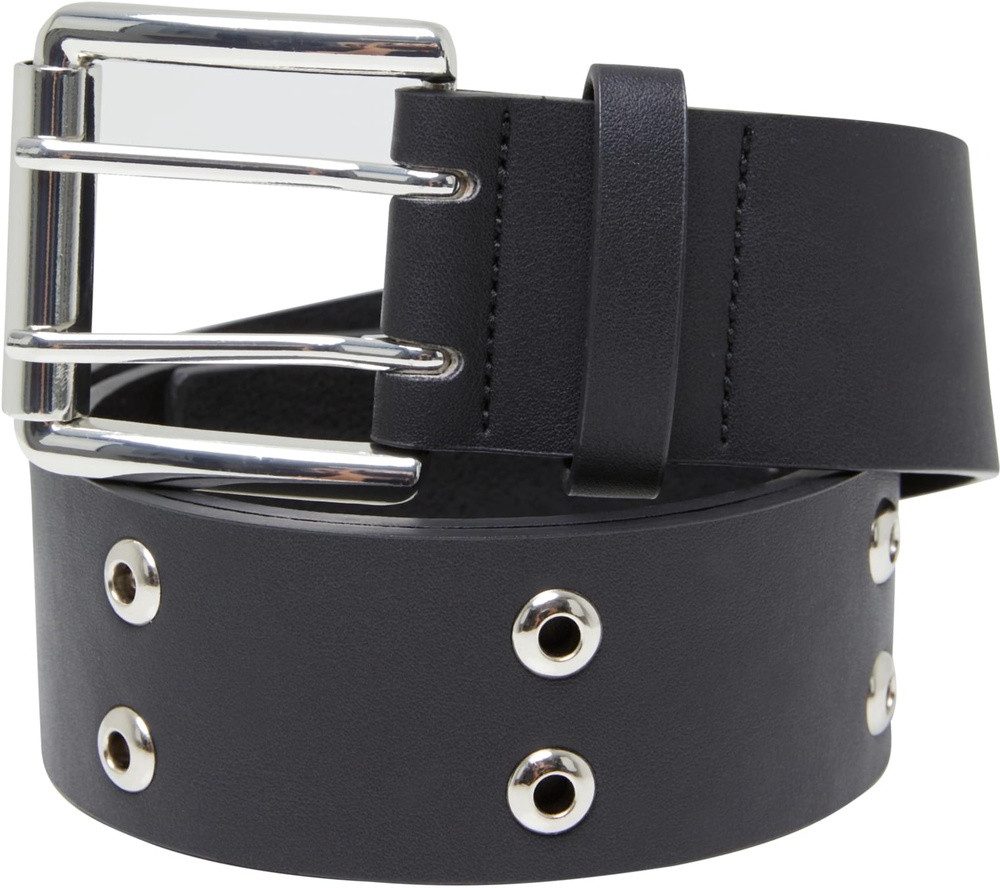 URBAN CLASSICS Ledergürtel Double Eyelet PU Belt