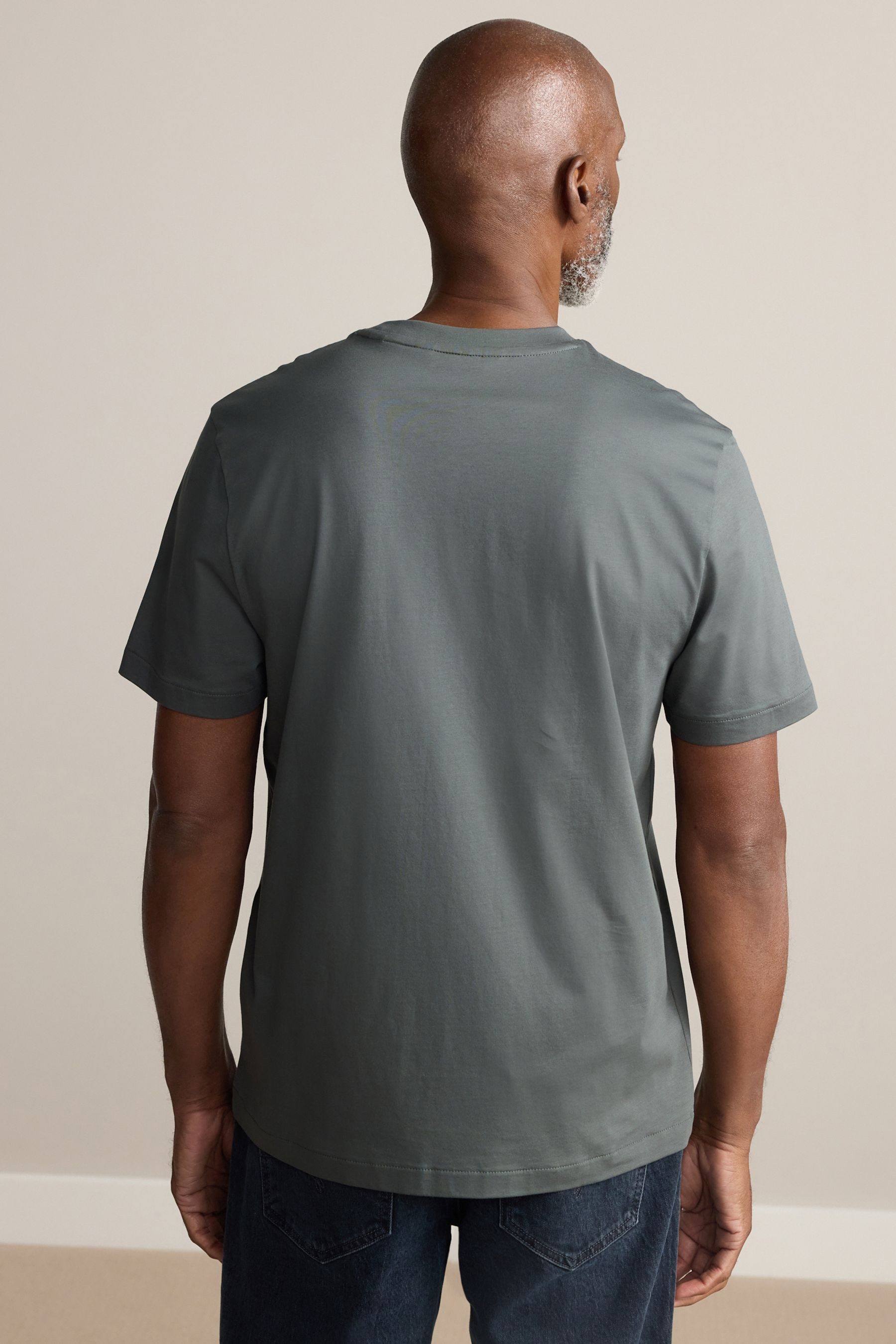 Next T-Shirt Premium T-Shirt aus Supima-Baumwolle günstig online kaufen