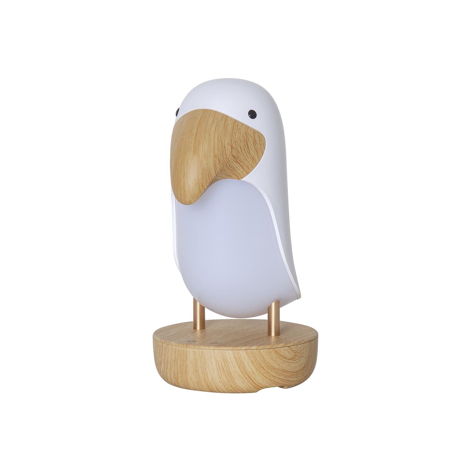 STAR TRADING LED Nachtlicht Functional Toucan Bird, LED Nachtlicht,Toucan Bird, USB, warmweiß, dimmbar, 20cm