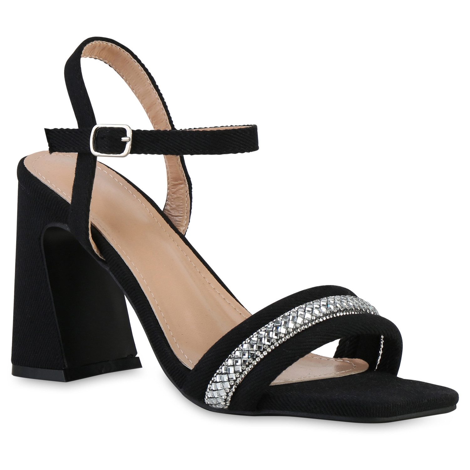 VAN HILL 841537 Riemchensandalette Damen Riemchensandaletten Sandaletten Kl günstig online kaufen