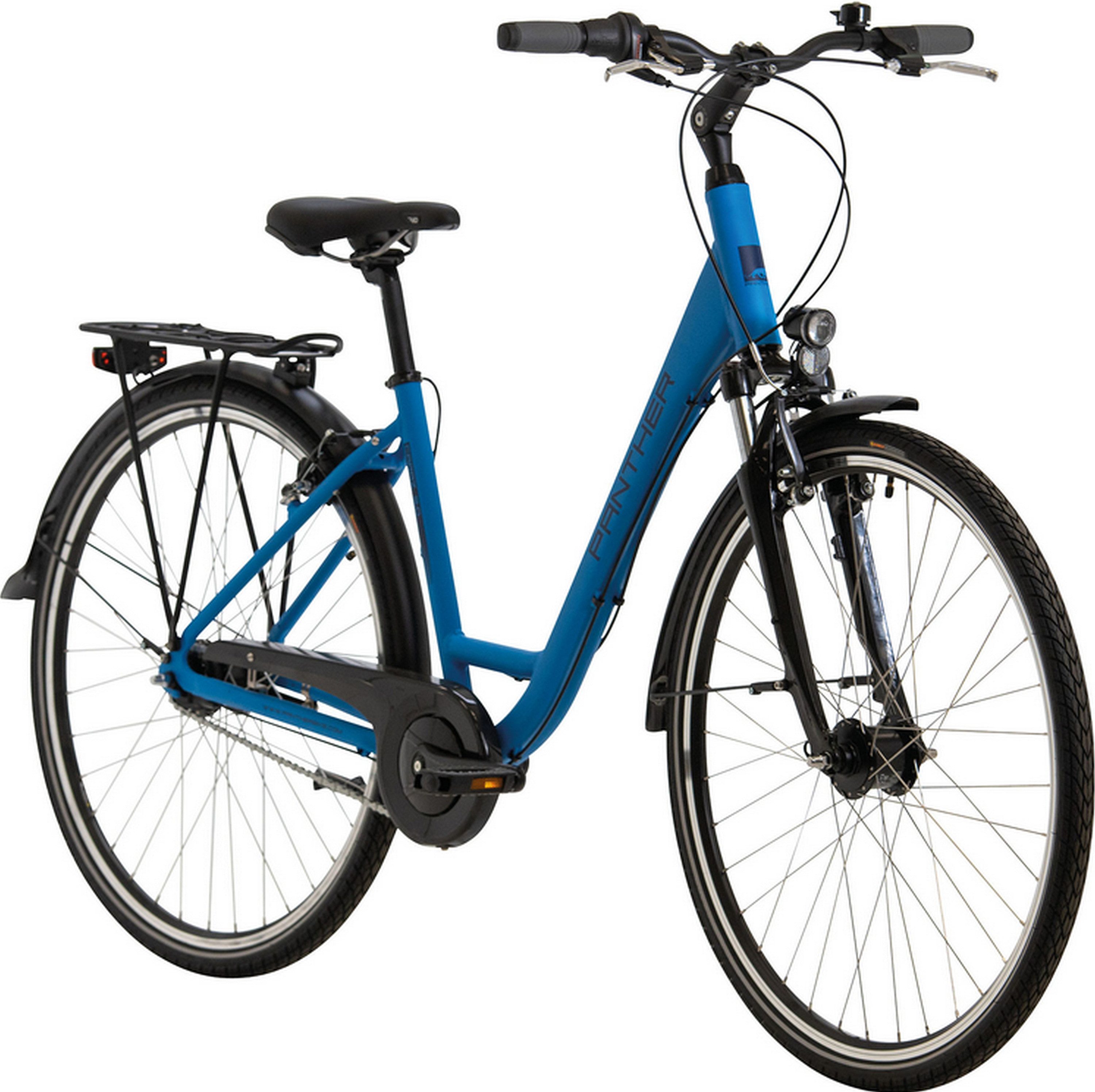 Panther Cityrad, 7 Gang Shimano, 7-Gang Nabenschaltung, Citybike Caraz 3.0 28 Zoll
