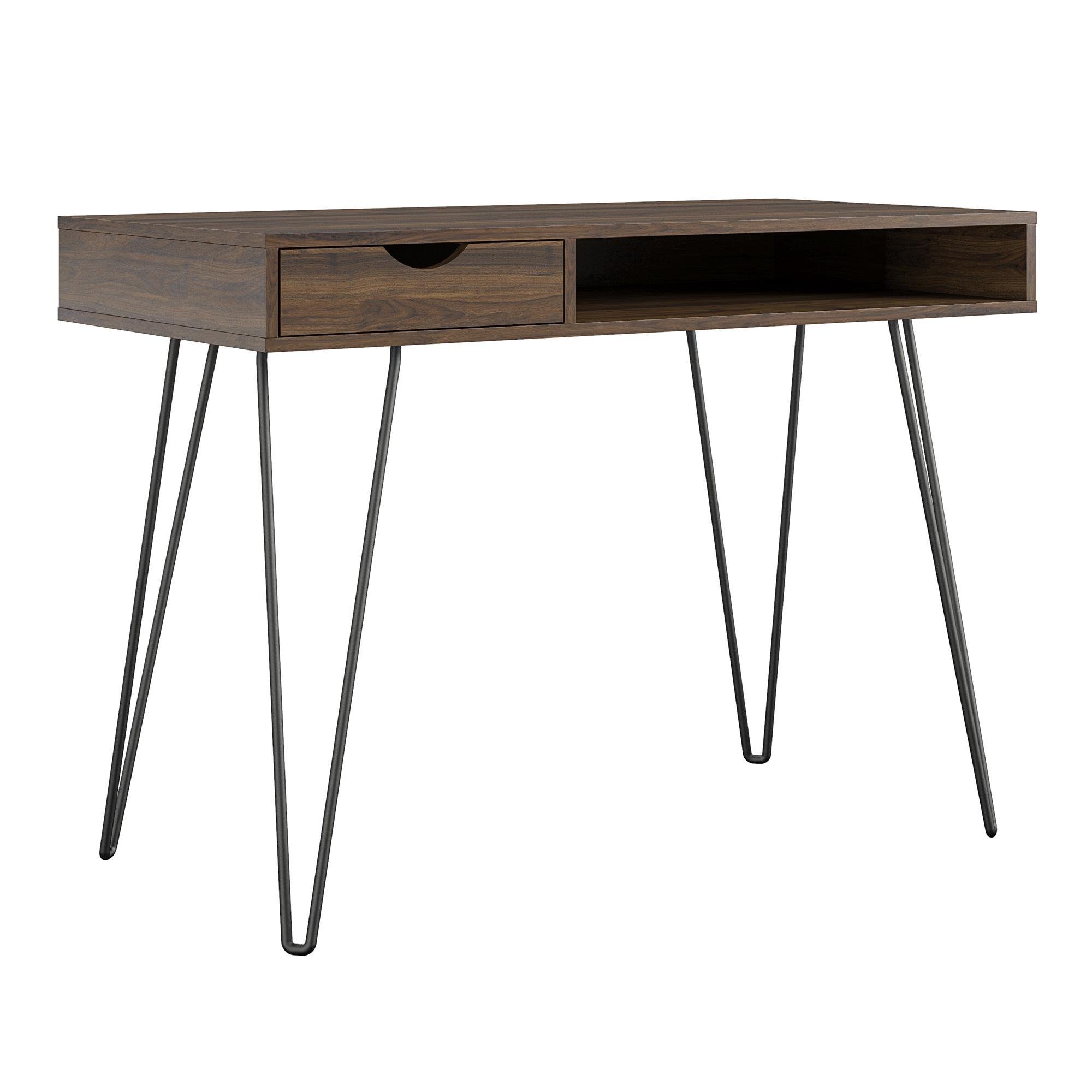 loft24 Schreibtisch Concord, mit Schublade, Hairpin günstig online kaufen