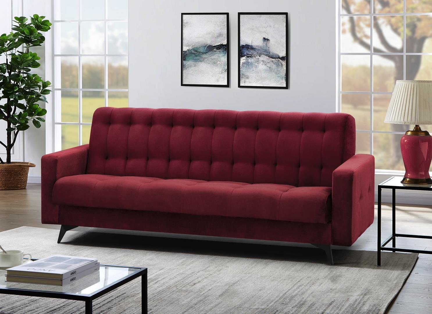 Beautysofa Schlafsofa GRETA BIS, Sofa Couch günstig online kaufen