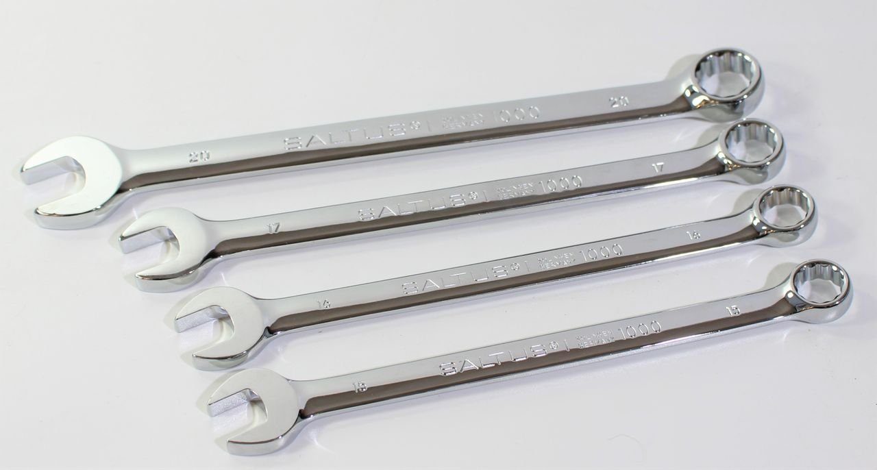 Saltus Maulschlüssel SALTUS CV-Ring-Maulschlüssel Satz Set 4-tlg Schlüsselsatz Ringsc…