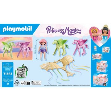 Playmobil® Konstruktionsspielsteine Princess Magic Himmlischer Ausflug mit Pegasusfohlen