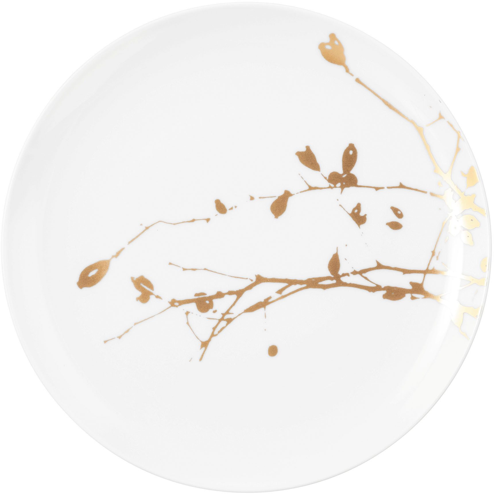 Seltmann Weiden Тарелка для завтрака Liberty - Golden Rose Hip, (1 St), Тарелки rund 22,5 cm