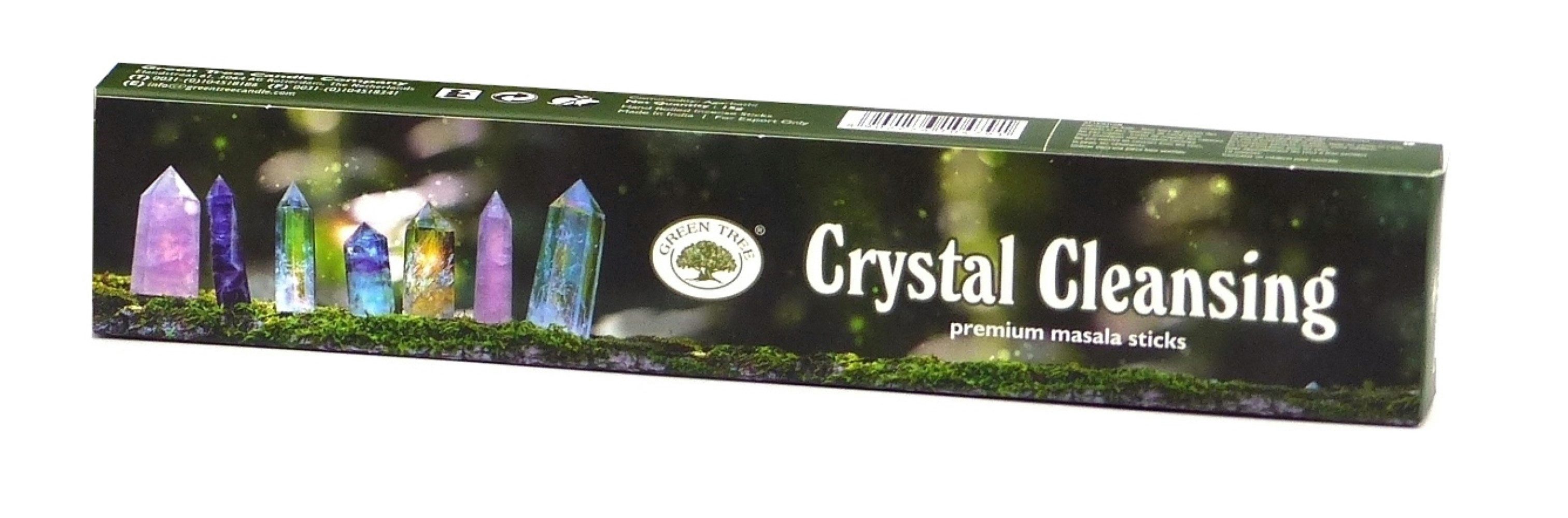 Green Tree Räucherstäbchen Green Tree Incense "Crystal Cleansing" 15gr.