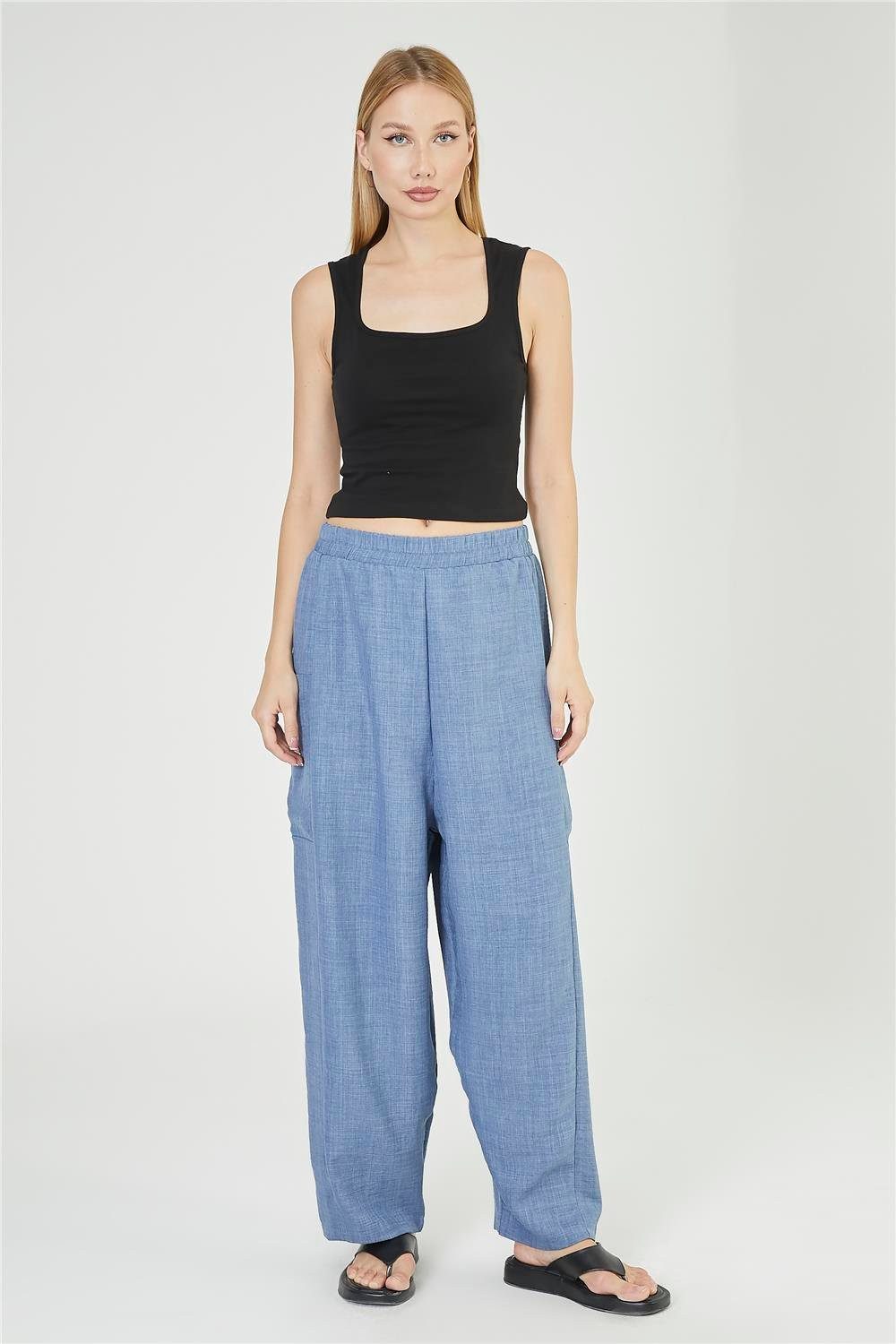 Chinohose Weite Hosen