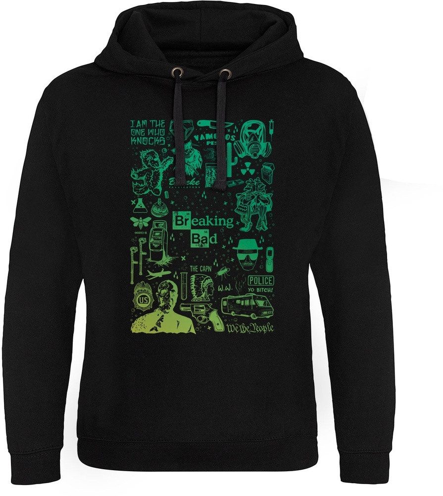 Breaking Bad Hoodie Breaking Bad Icons Mashup Epic Hoodie