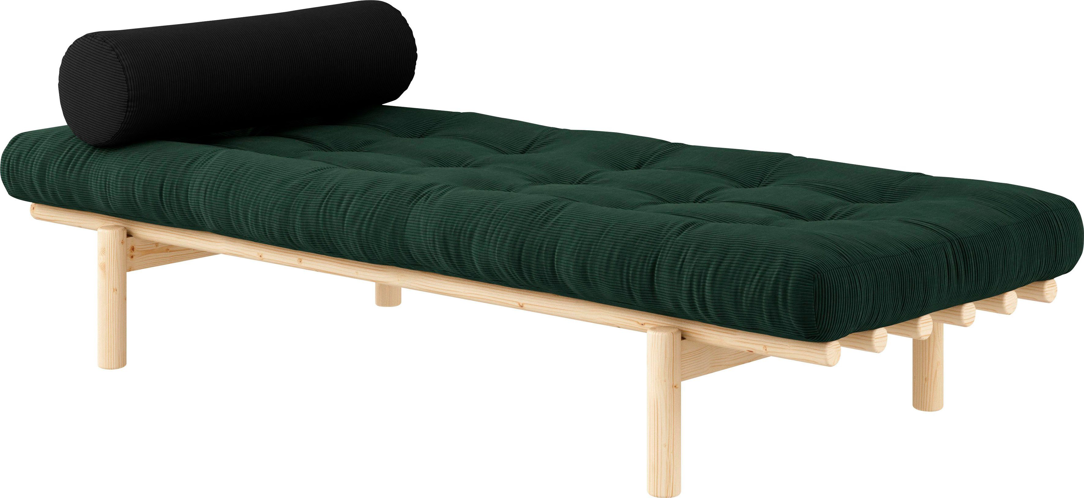 Karup Design Daybed Next, aus massiven Kiefernholz, inkl. Futonmatratze und Kissen
