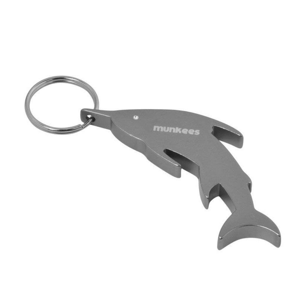 Munkees Flaschenöffner Schwertfisch mit Flaschenöffner aus hochwertigem Aluminium (Packung)