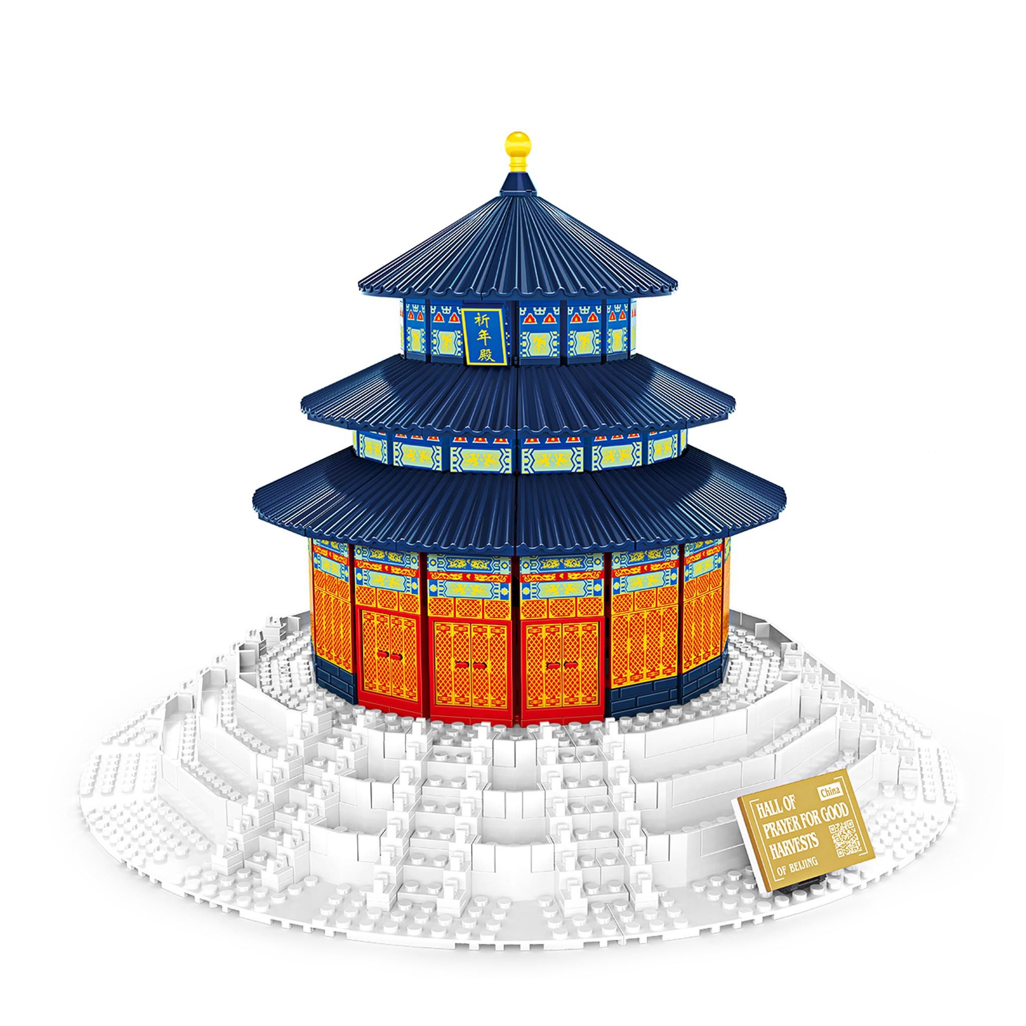 Wange 5222 - Himmelstempel (Wange) Spielbausteine, (973 St)