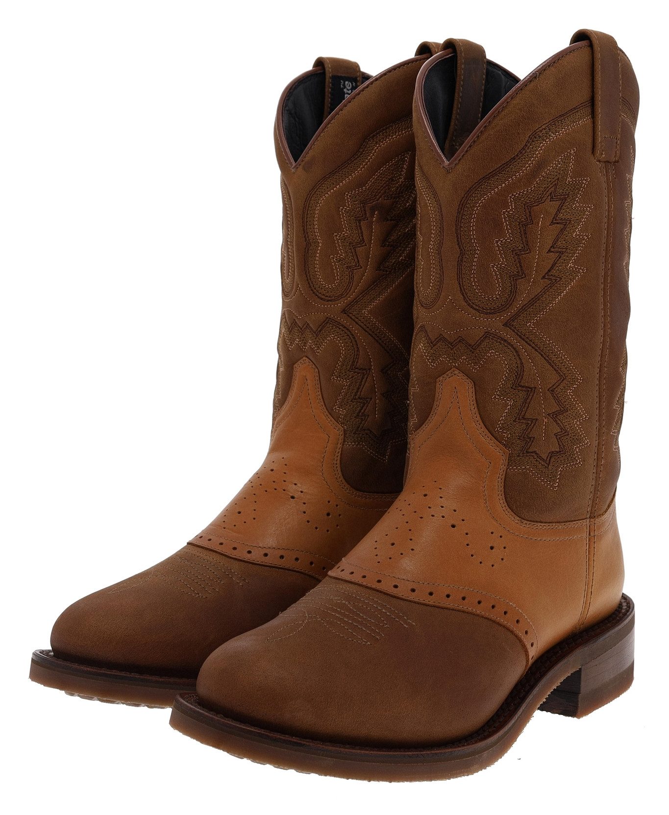 14338 PALM Braun Cowboystiefel