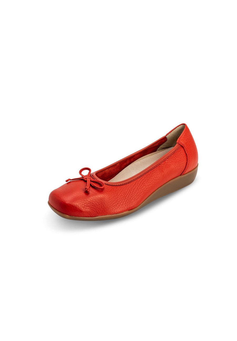 vitaform Damen Ballerinas Hirschleder Ballerina