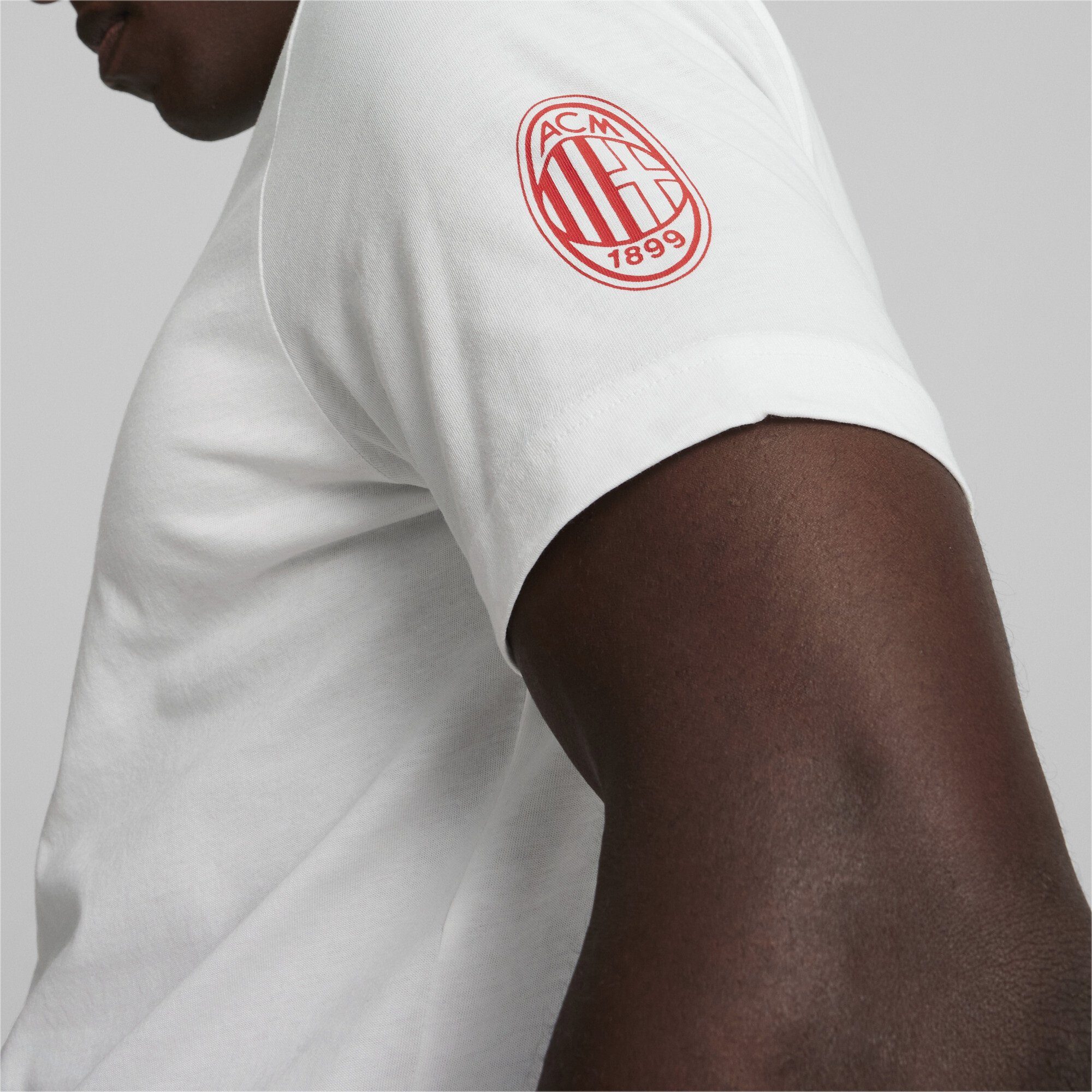 Ftblicons T-Shirt PUMA Milan AC White T-Shirt Herren