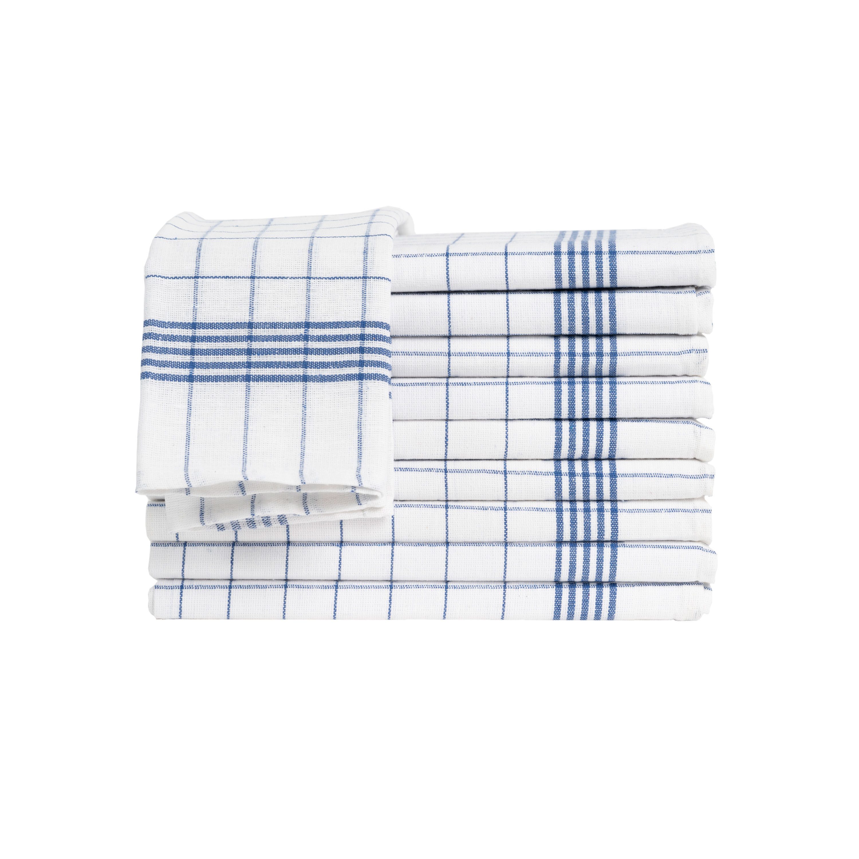 Müskaan Spültuch Geschirrtücher 100% Baumwolle 50x70 cm Küchentücher zum Abtrocknen, (10-tlg., Vielfältig einsetzbar), Geschirrhandtücher zum Putzen, Fusselfrei, Saugstark