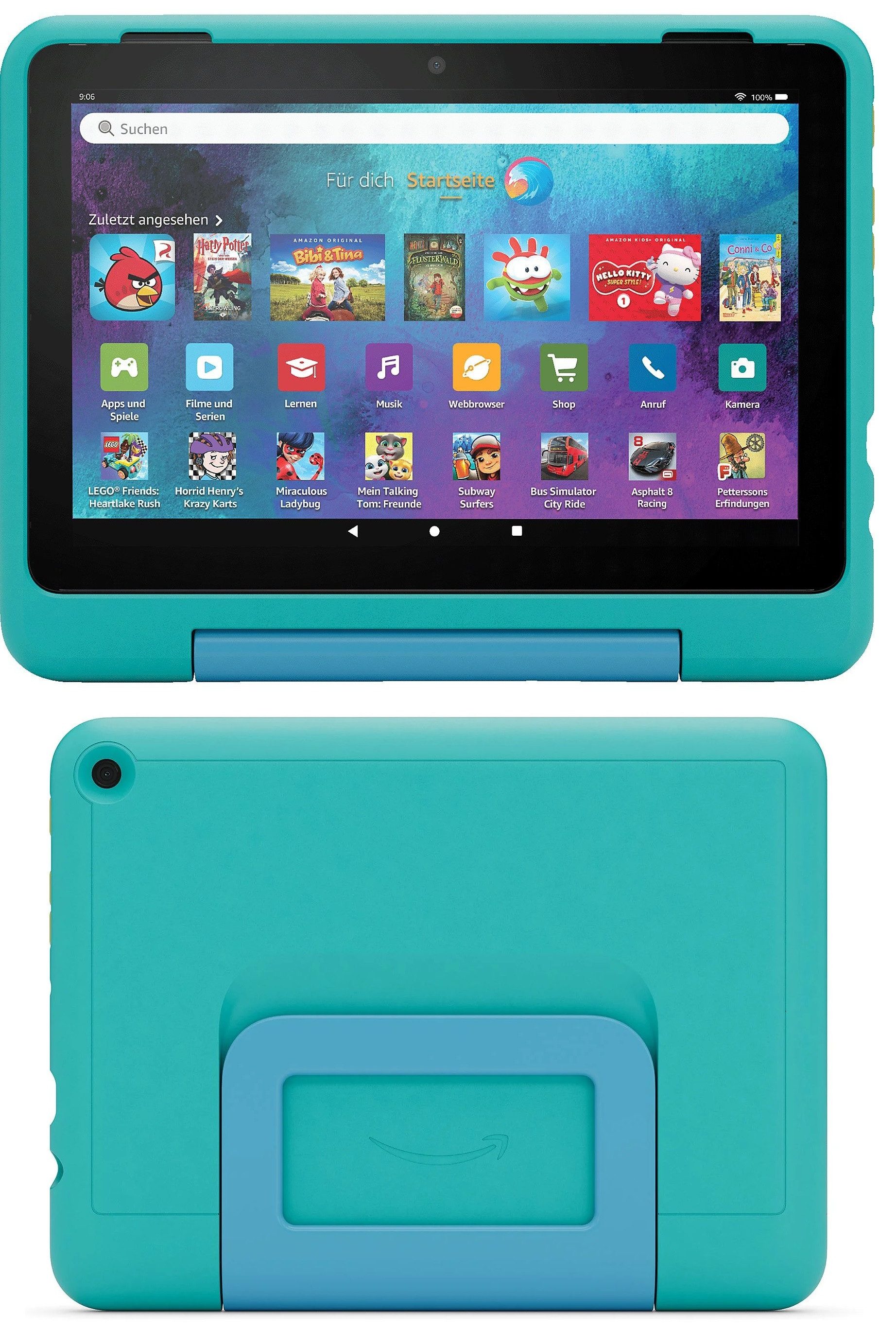 Fire HD 8 Kids Pro HD-Display, speziell für Kinder von 6 bis 12 Jahren Tablet (8", 32 GB, FireOS, Kindertablet Lerntablet)