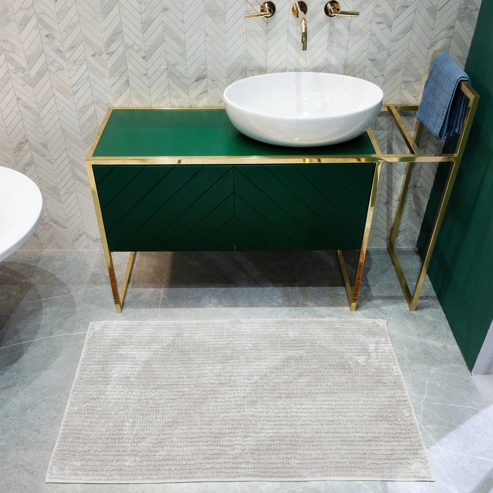 Karat Badematte Dot, ideal fürs Badezimmer, günstig online kaufen