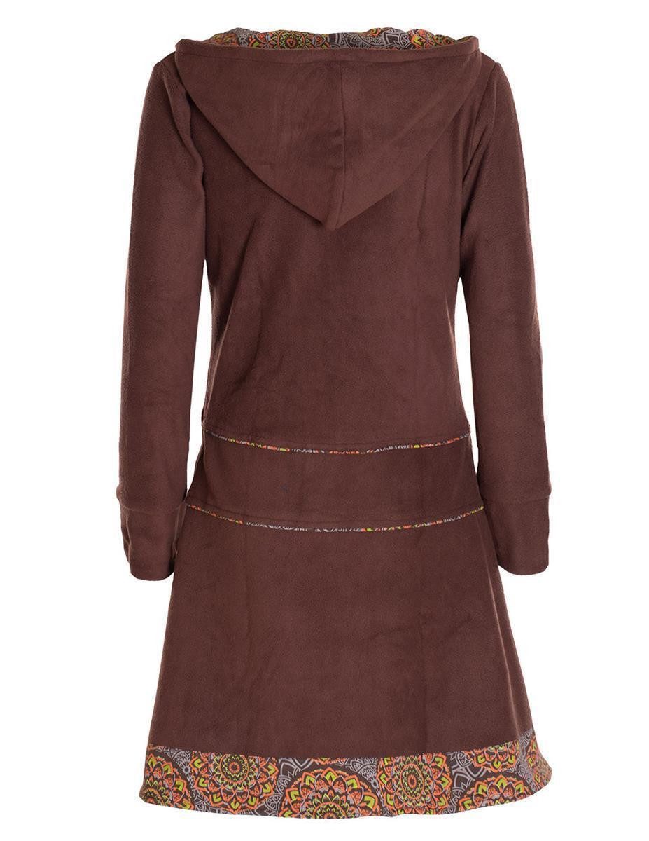 Vishes Midikleid Extra warmes Winterkleid Damen günstig online kaufen