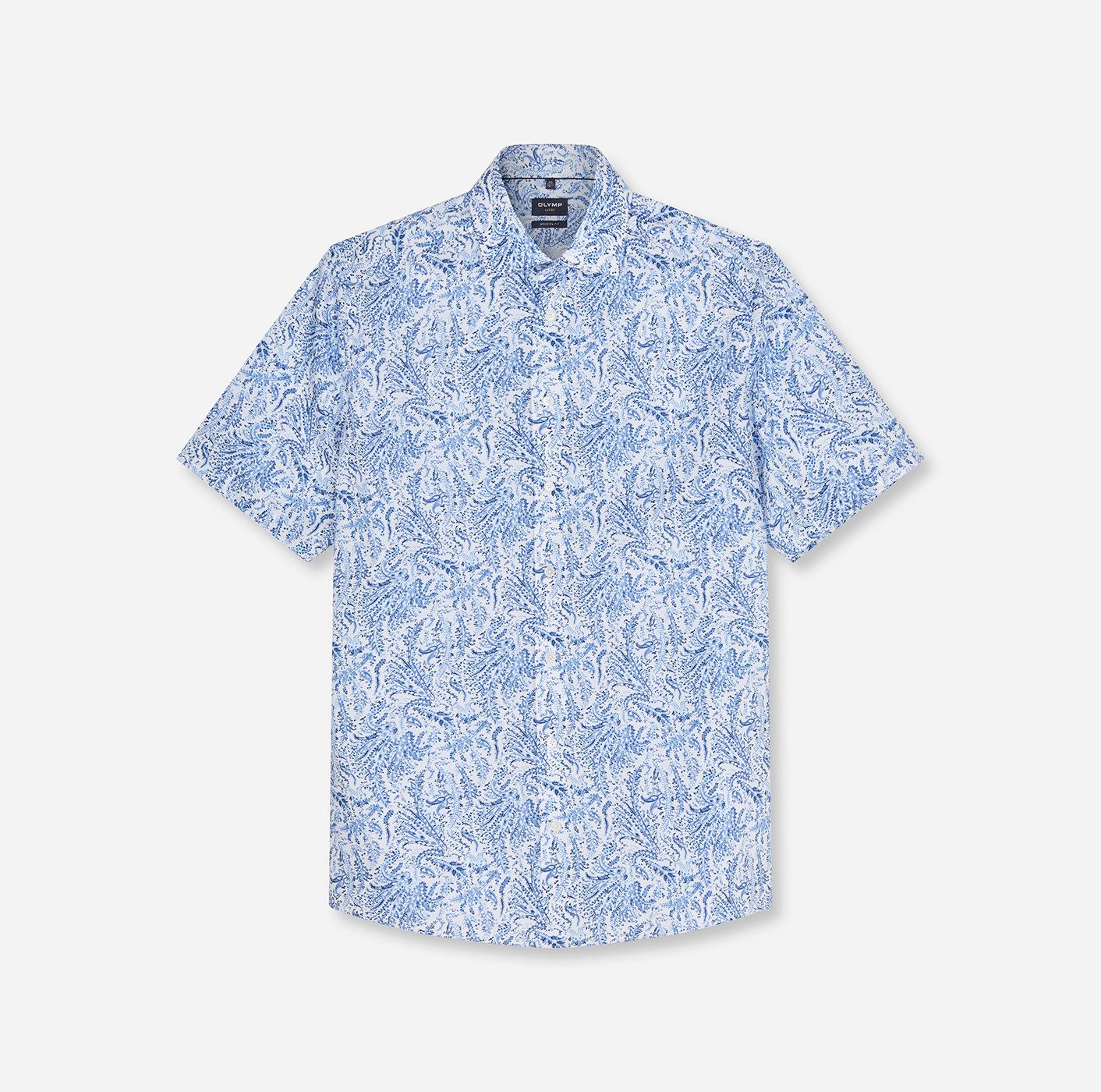 OLYMP Kurzarmhemd Luxor Businesshemd, modern fit, Global Kent