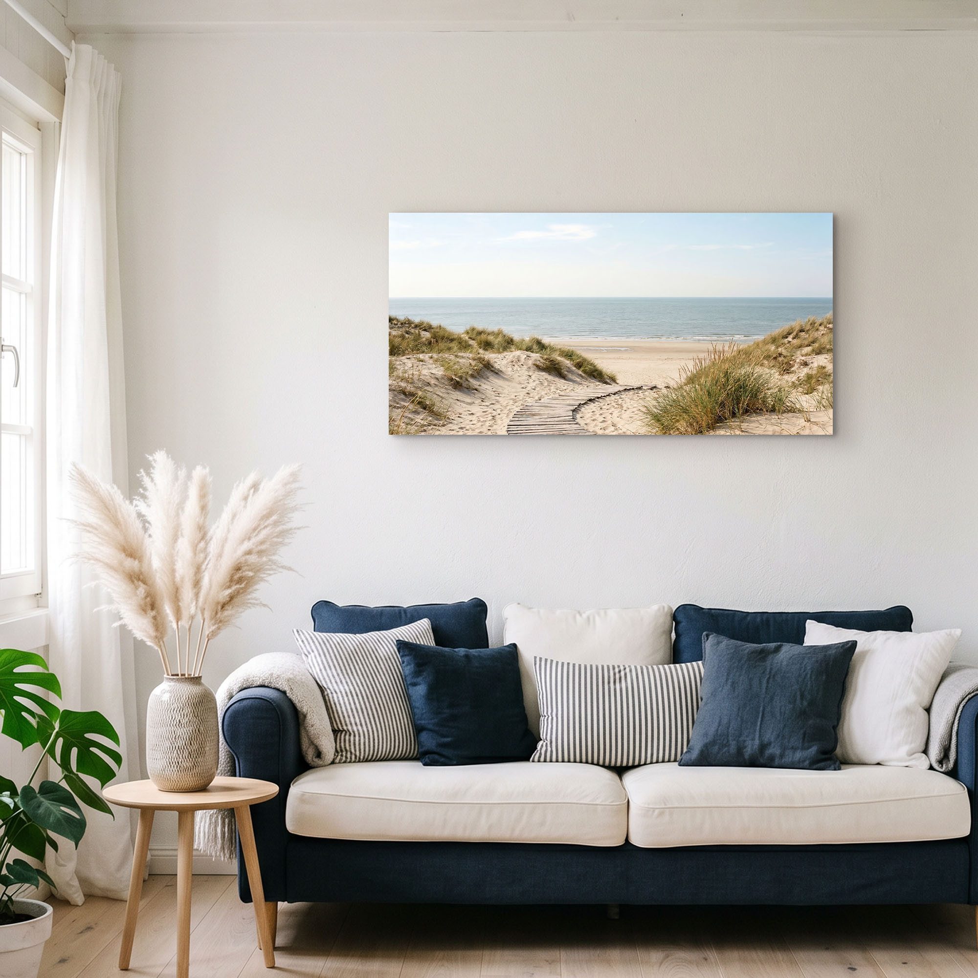 OTTO home Leinwandbild Weg durch Düne, Meer Bilder (1 St)