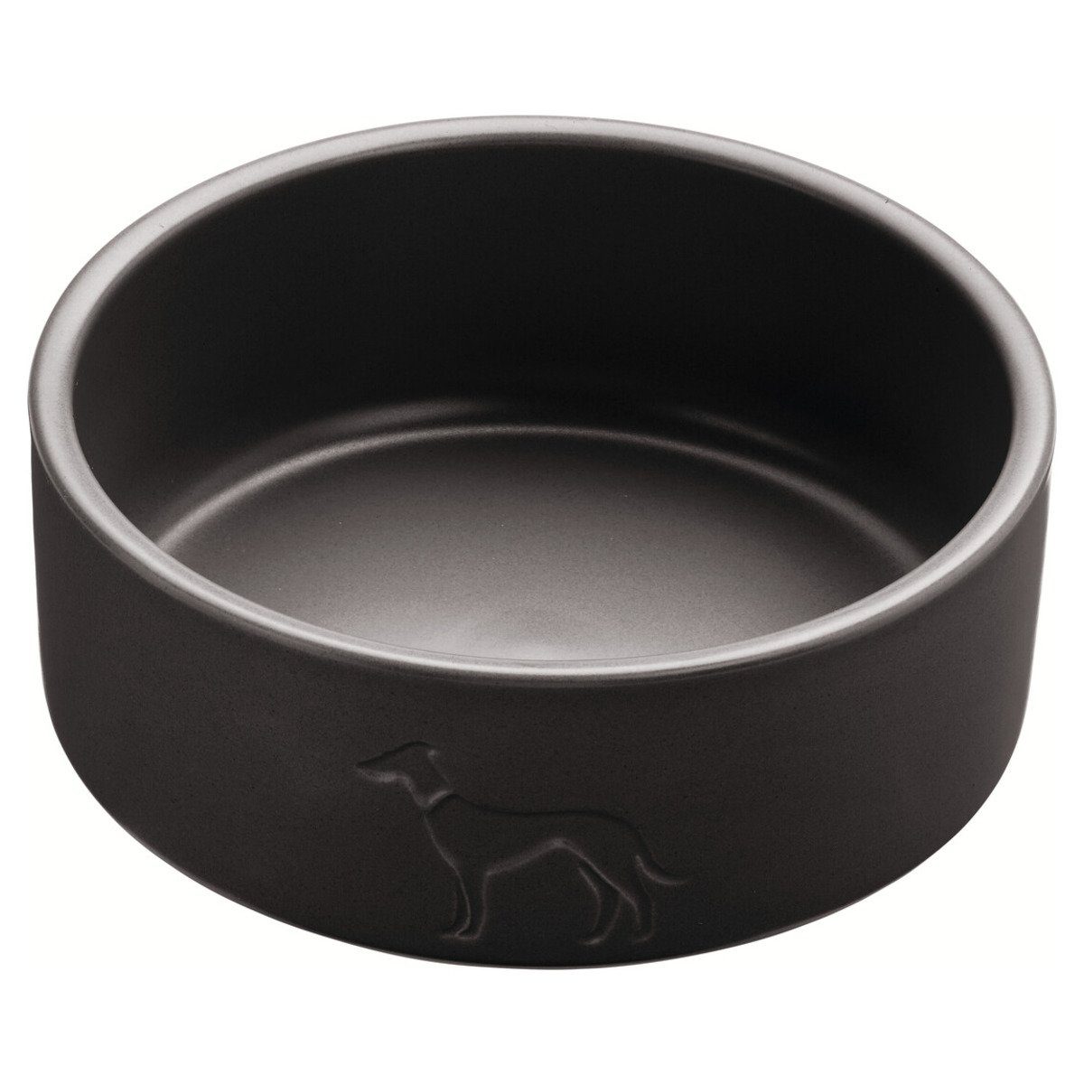 Hunter Tierbedarf Futternapf Keramik Napf Osby anthrazit
