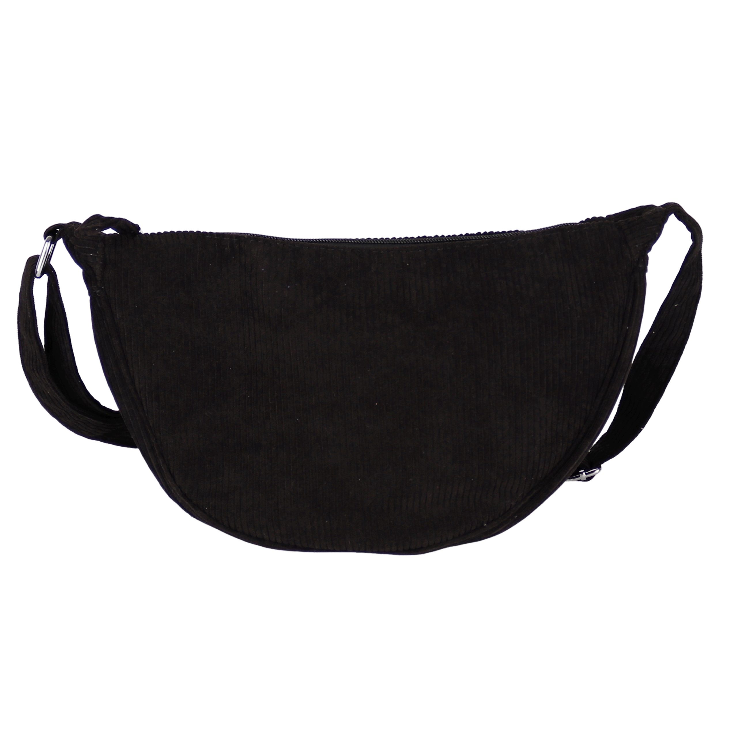 MIRROSI Schultertasche Damen Runde Bauchtasche aus Cord, Brusttasche, Leich günstig online kaufen