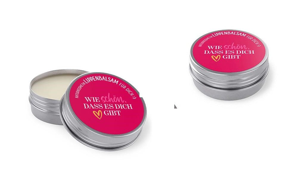 La Vida Lippenbalsam Lippenbalsam Naturkosmetik la vida "Herz" 1287131 (695,00 € /1 Kg), Vegan, glutenfrei und laktosefrei