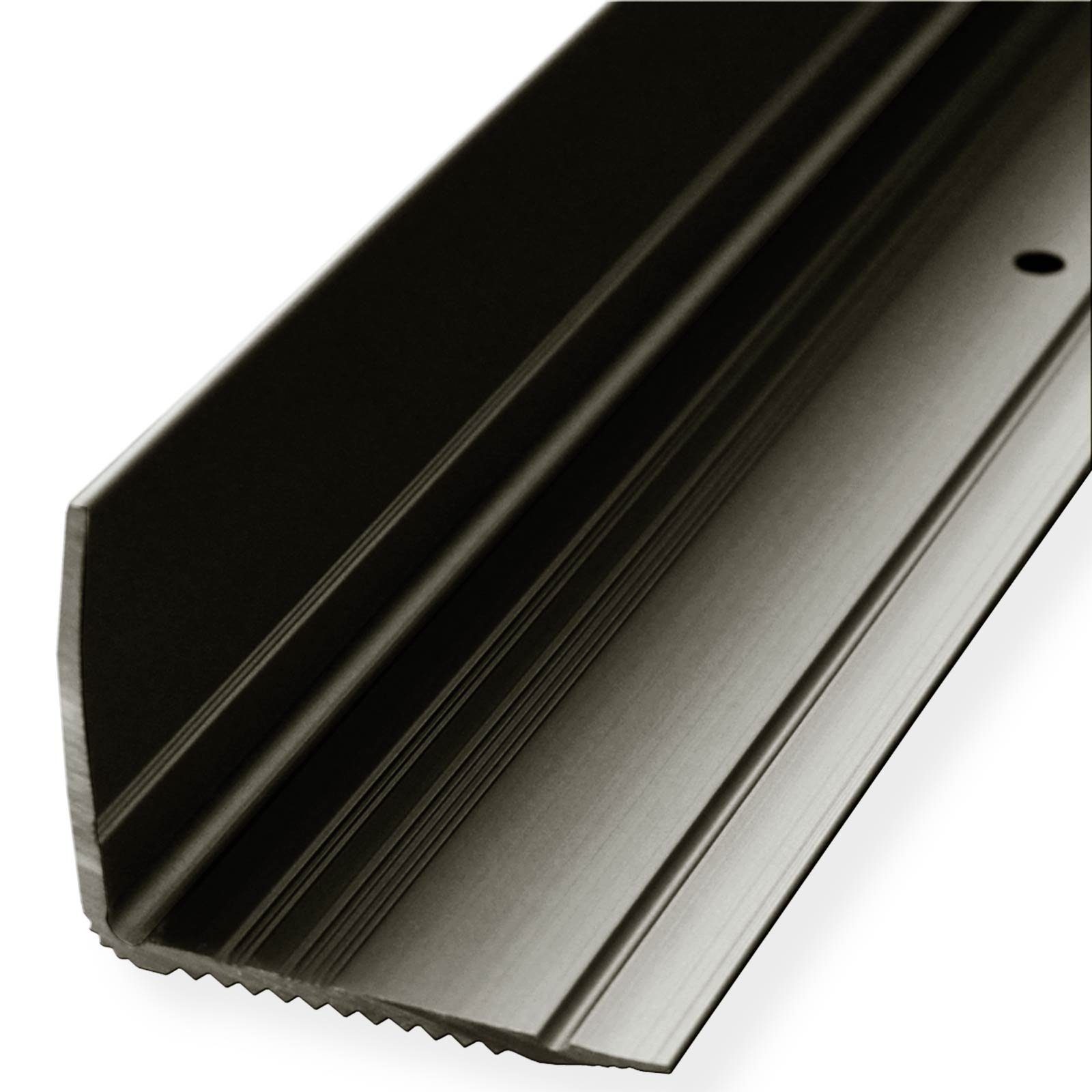Karat Treppenkantenprofil Sinus 30x20 mm Vorgebohrt, verschiedene Farben & Größen – Bild 2 von 4