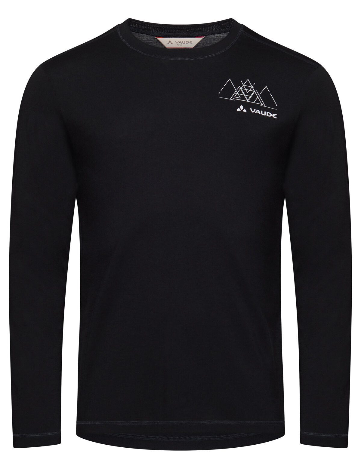 VAUDE T-Shirt Men's Monviso Wool LS T-Shirt II (1-tlg) schnelltrocknendes und funktionelles Shirt