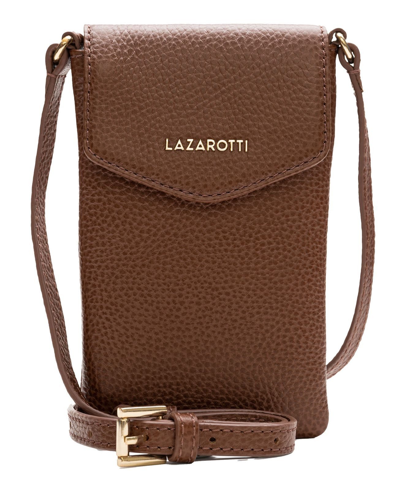 Lazarotti Handytasche Bologna Leather, aus echtem Leder