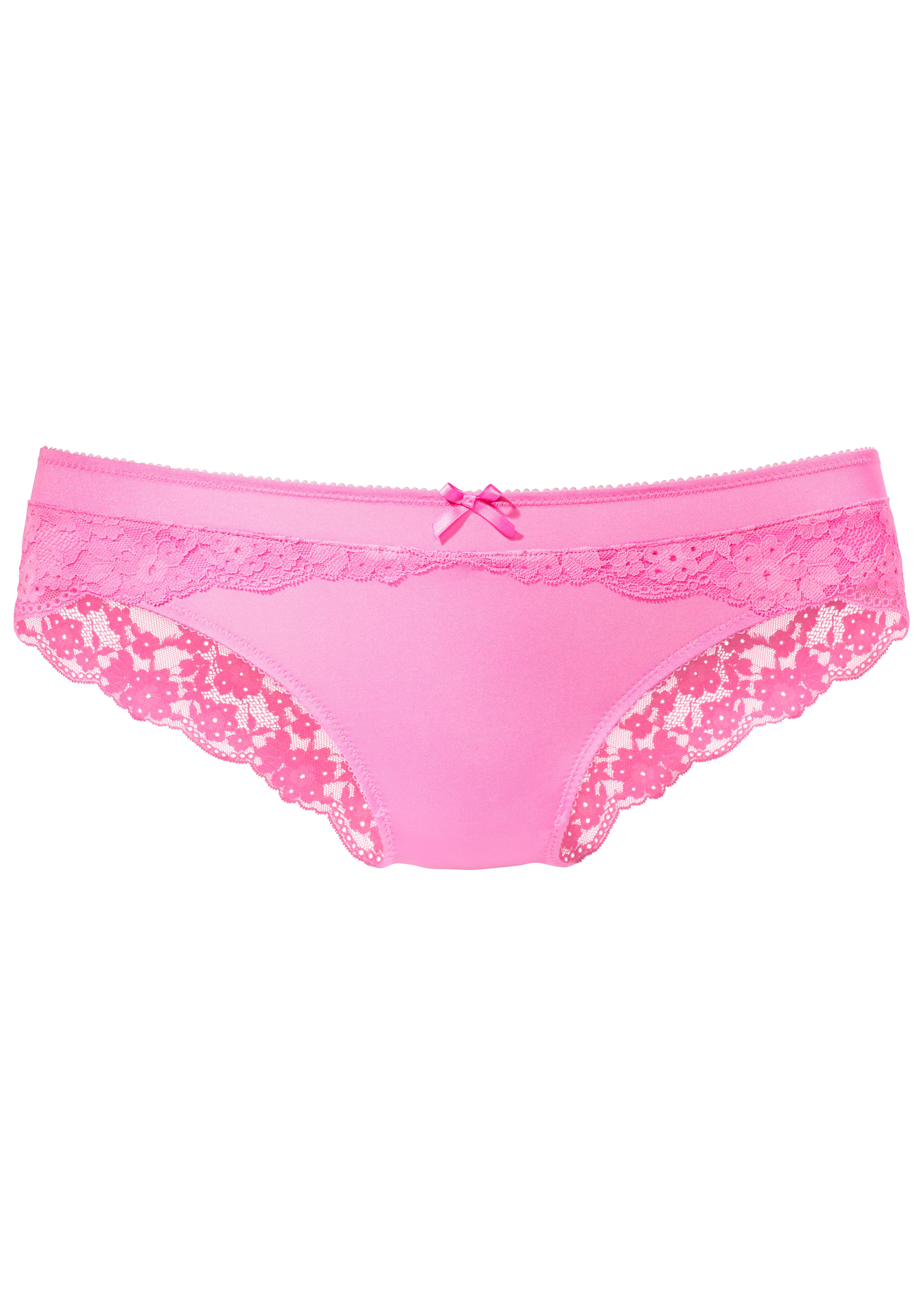 Vivance Panty Anisa mit blumiger Spitze und feiner Zierschleife