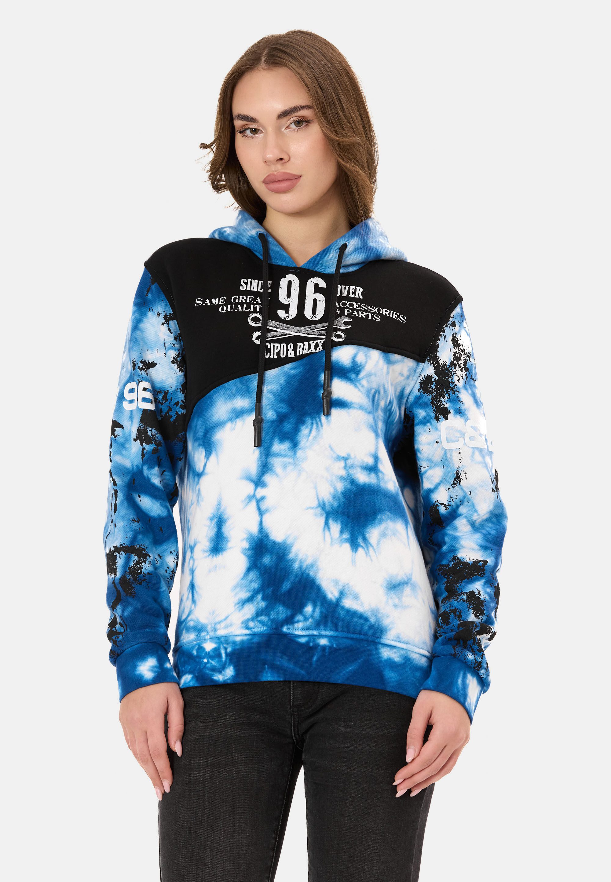 Cipo & Baxx Kapuzenpullover WL382 mit Kapuze