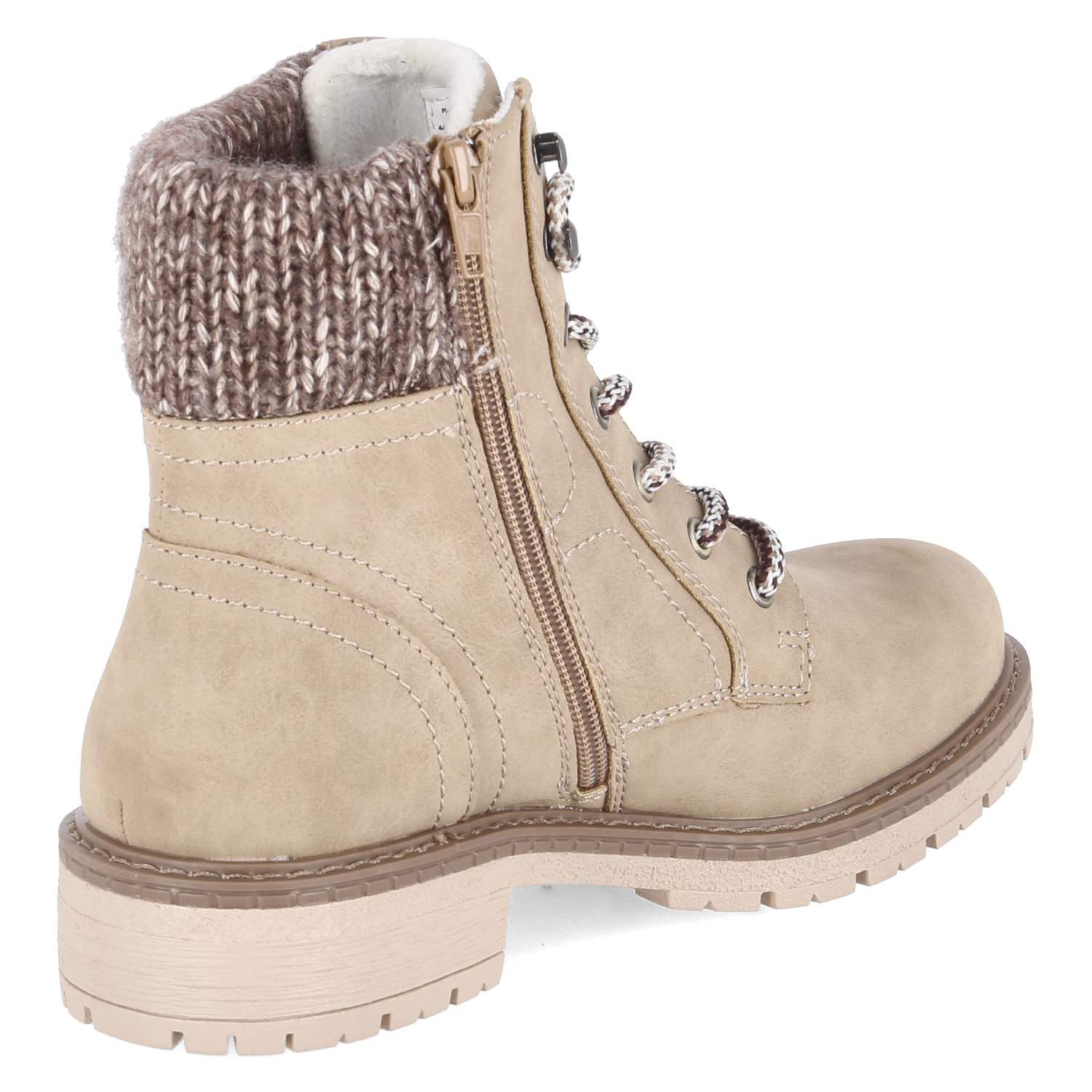 Jane Klain Jane Klain Boots 252953000/328 Damen Textil & Synthetik brown Winterstiefel – Bild 4 von 5