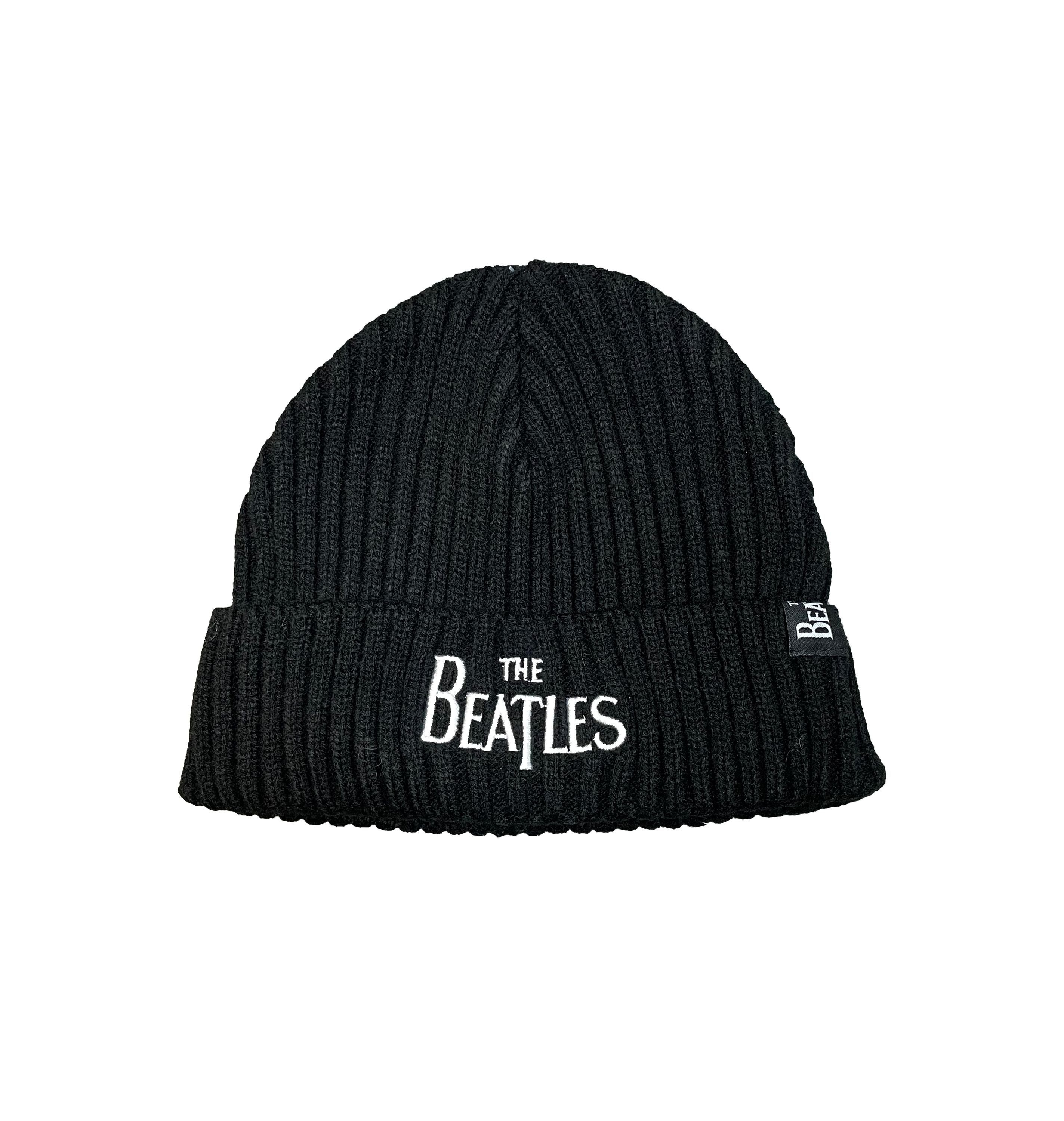 The Beatles Beanie Classic Beatles Beanie, schwarz, Logo (C62, 1-St) günstig online kaufen