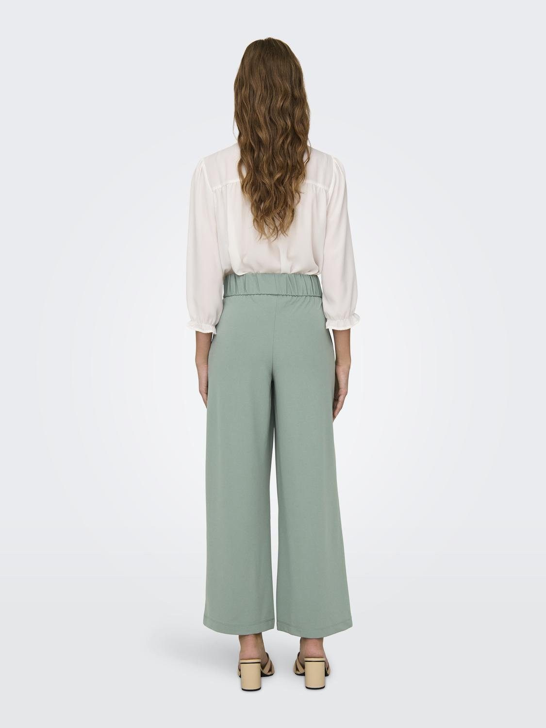JACQUELINE de YONG Stoffhose Jacqueline de Yong Damen weite Palazzo-Hose JdyGeggo 15208430