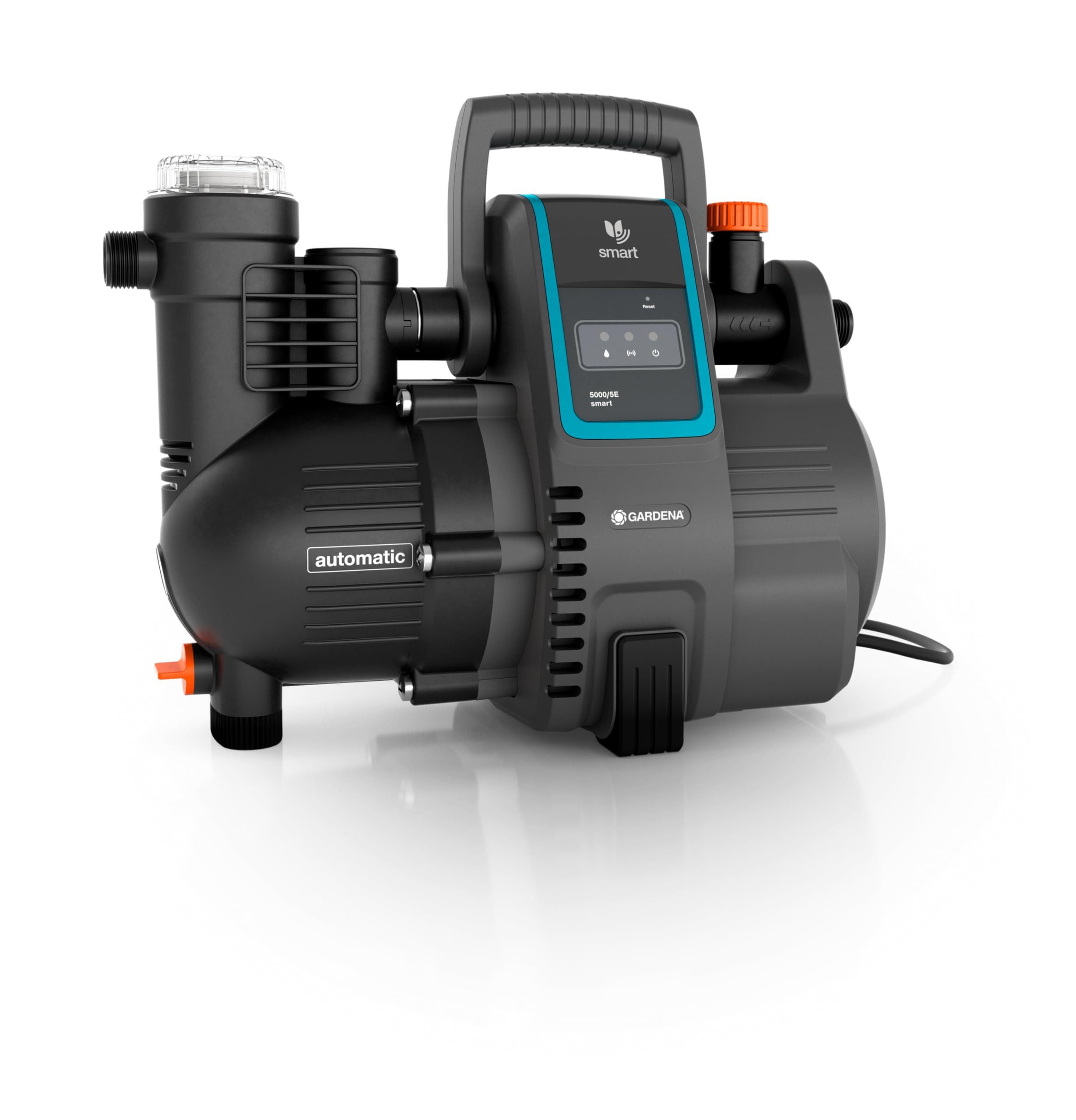 GARDENA Wasserpumpe 19080-20, Anschluss per App steuerbar, max. Fördermenge 5000 l/h