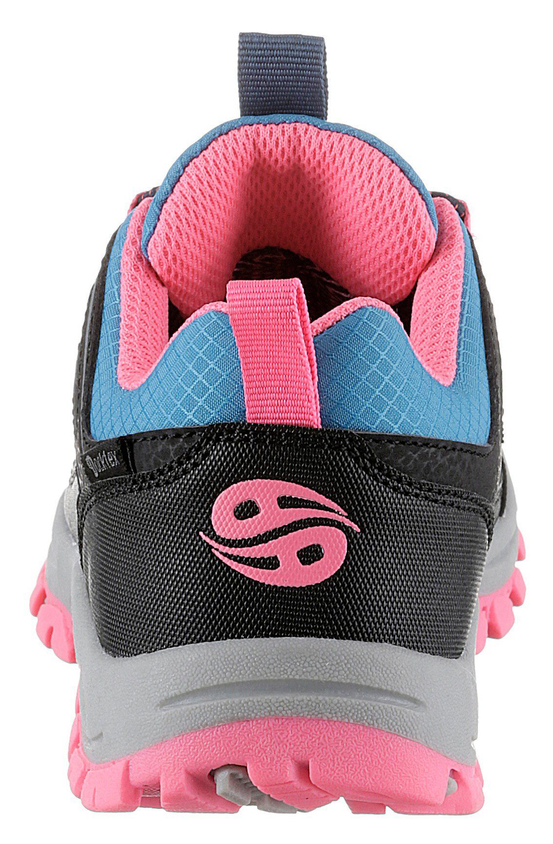 Dockers by Sneaker blau-schwarz-pink Schnellverschluss mit Gerli Slip-On