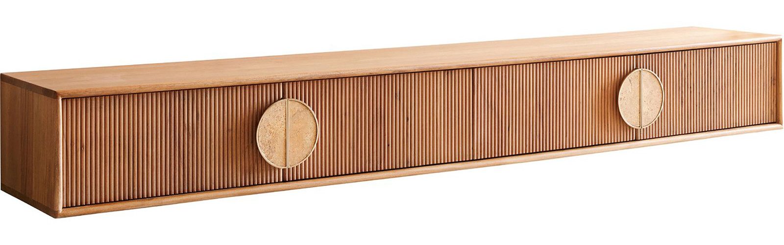 DELIFE Lowboard Surimu, Akazie Hellbraun 200 günstig online kaufen