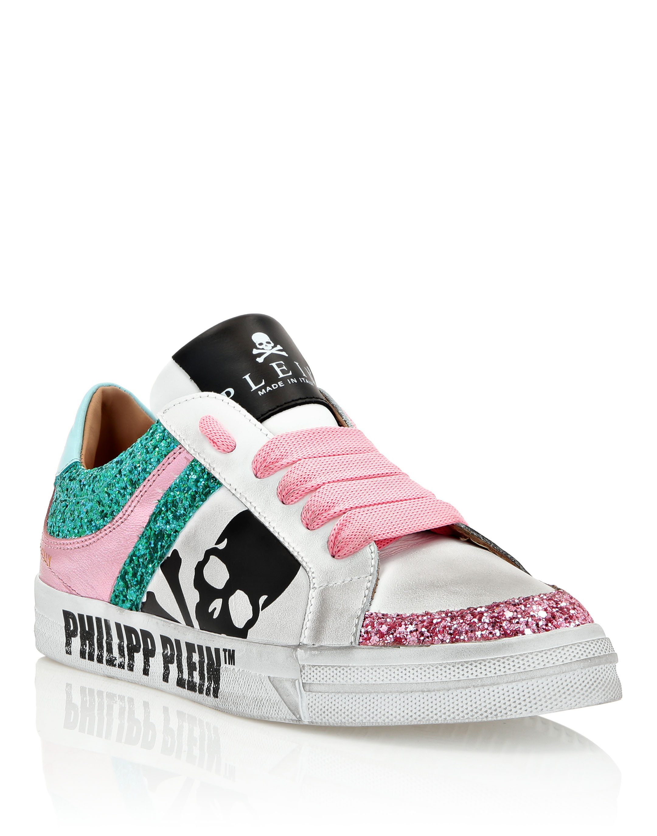 PHILIPP PLEIN Skull Mit Schmucksteinen Laufschuh
